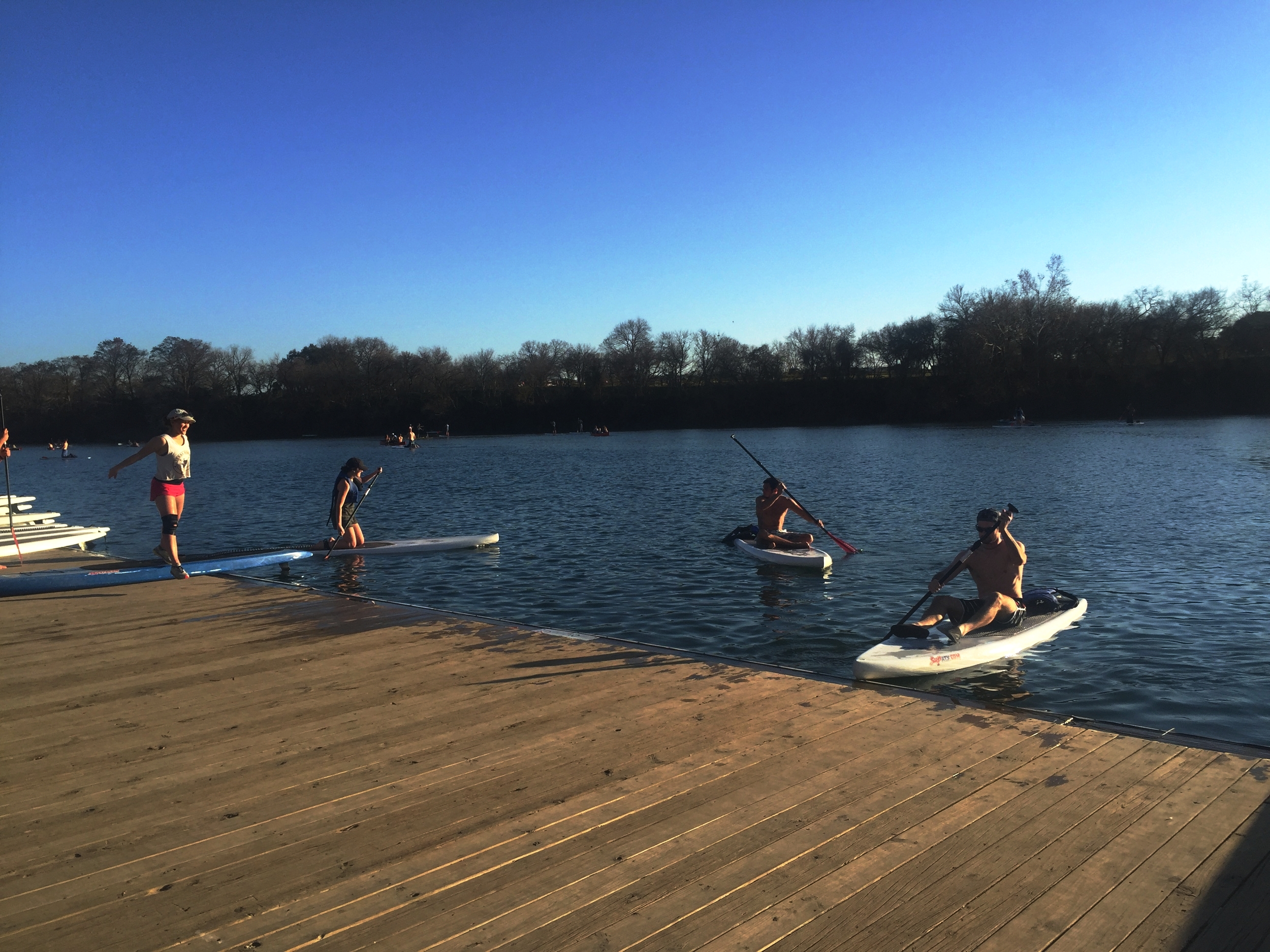 Kayaking &amp; Stand up Paddleboarding on Lady Bird Lake