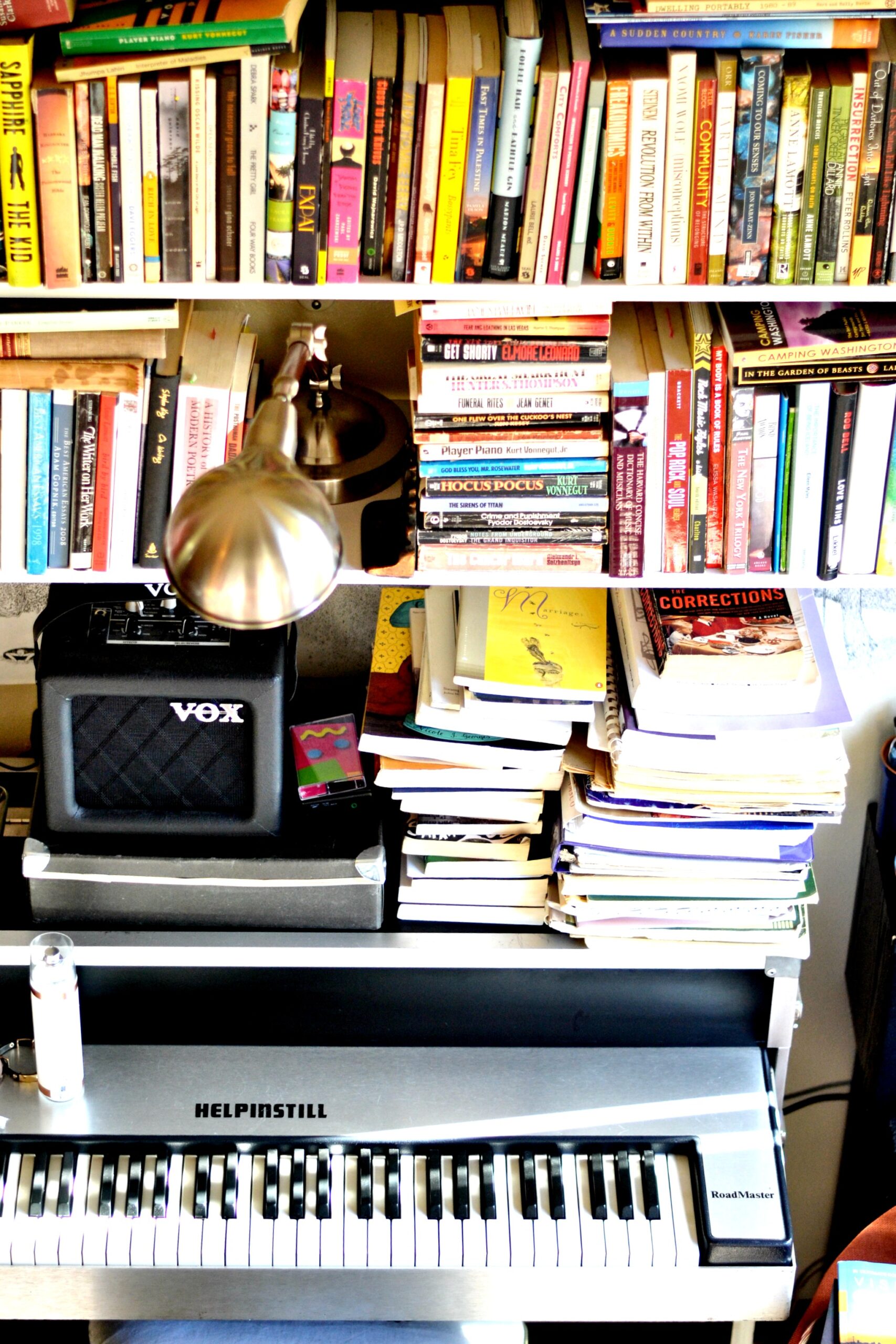 Books on Books in our Airbnb!