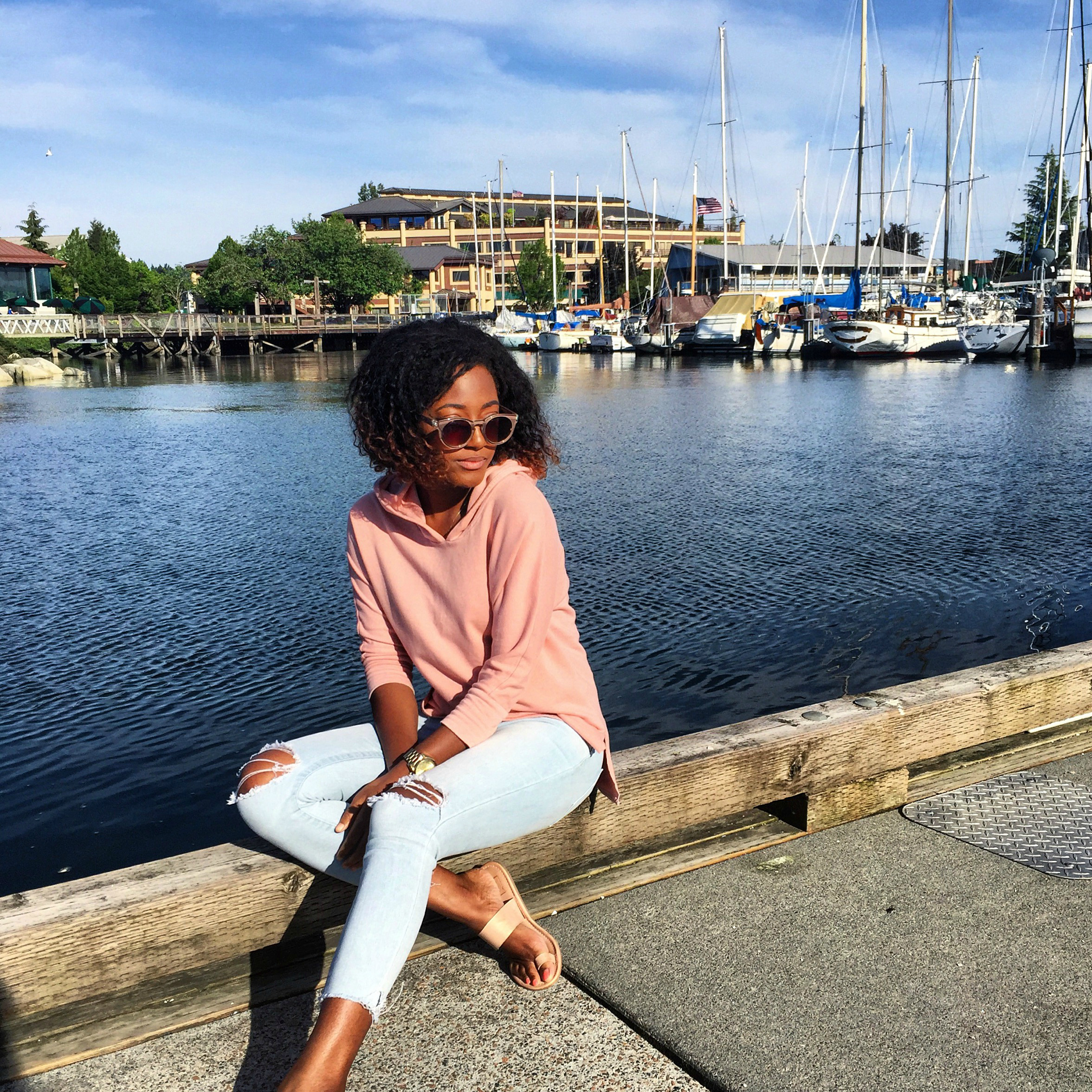 At the Port in Olympia